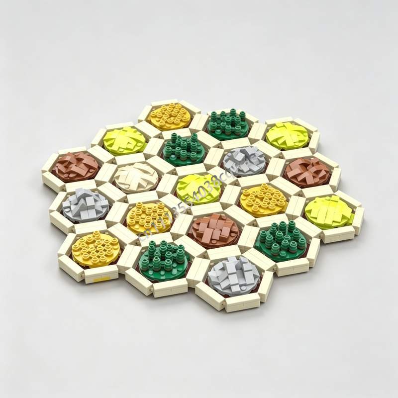 Board Game Catan - 1578PCS 카탄의 거주자들 보드 게임 빌딩