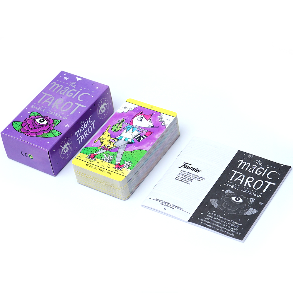 스페인어 버전의 에스파냐 마법 타로 카드 초보자를 위한 - Board Game Of Life 리뷰 및 가격