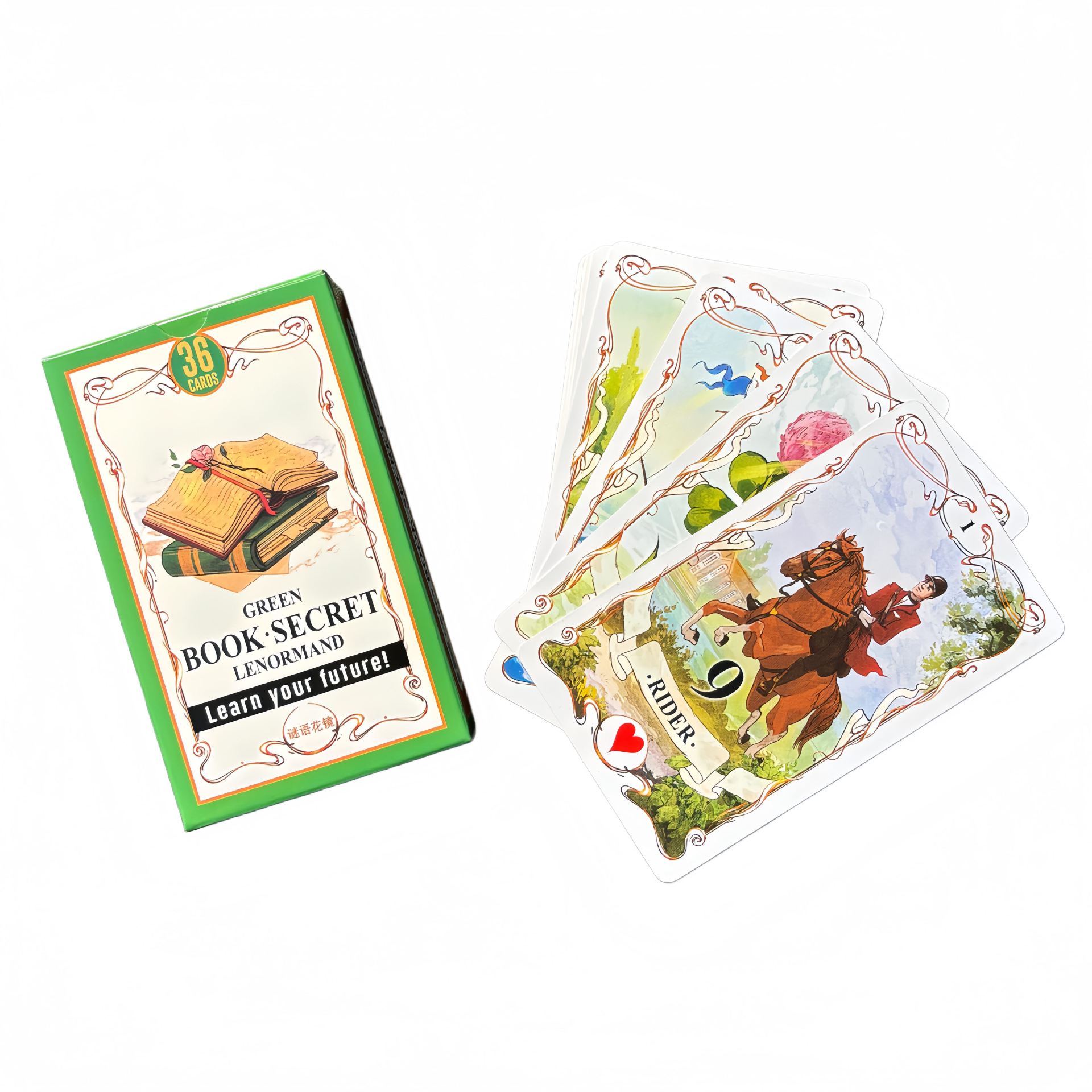 그린북 시크릿 레노르망 오라클 카드 36장 영어판 올드 - Board Game Of Life 리뷰 및 가격